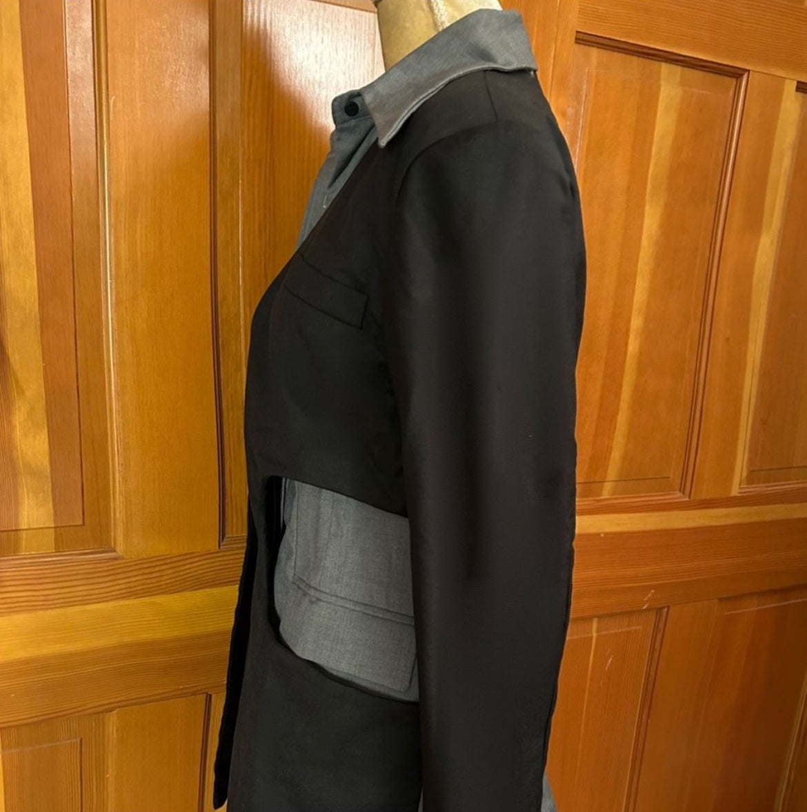Hollow Out Layered Blazer