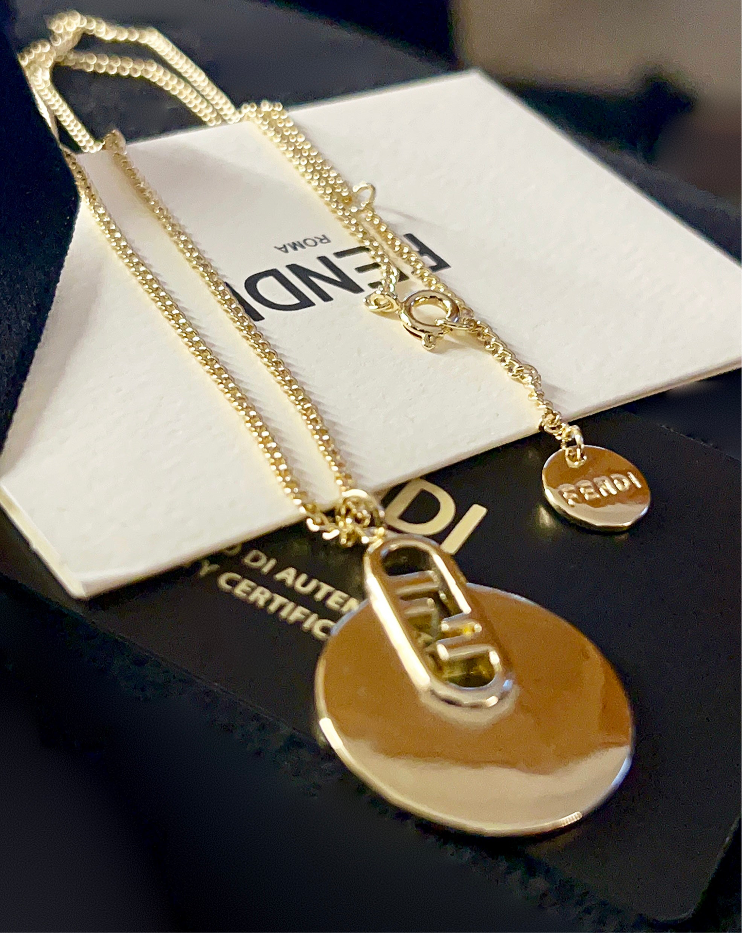 Gold Pendant Necklace