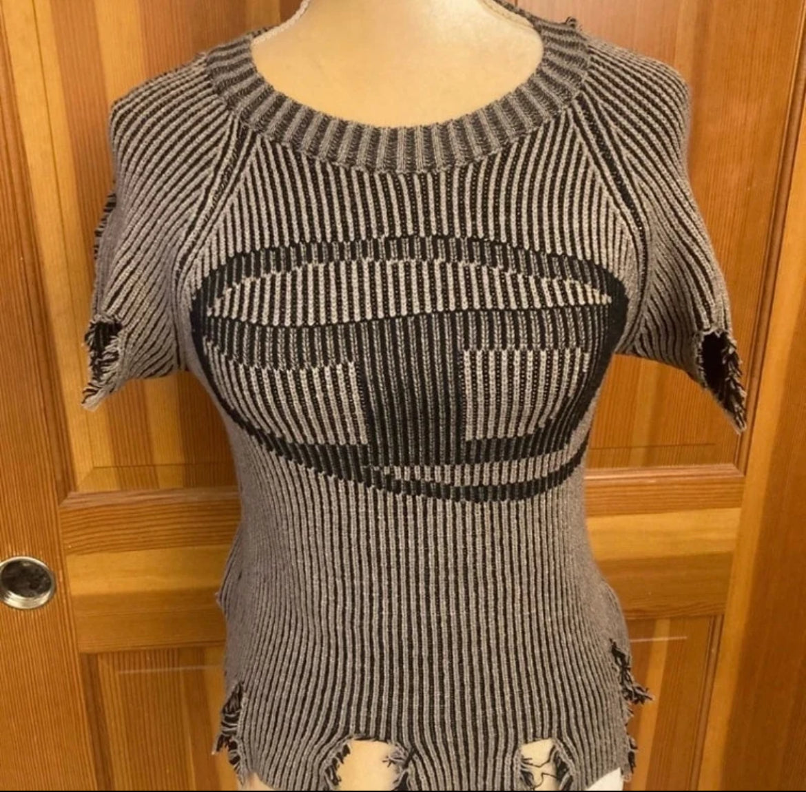 Women’s DIESEL Distressed Sweater