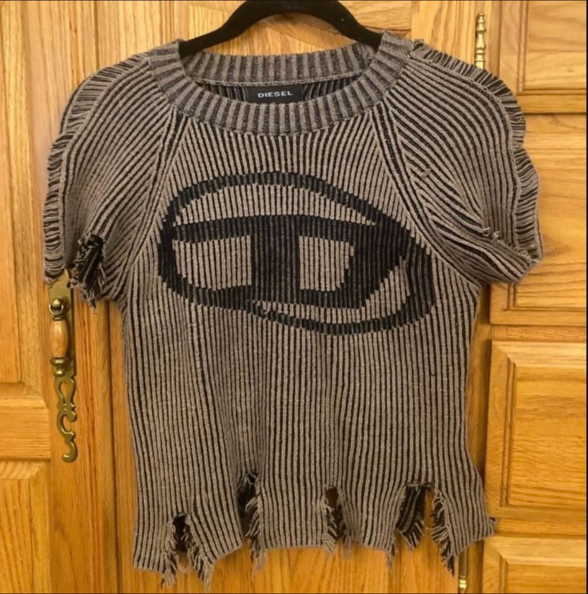 Women’s DIESEL Distressed Sweater