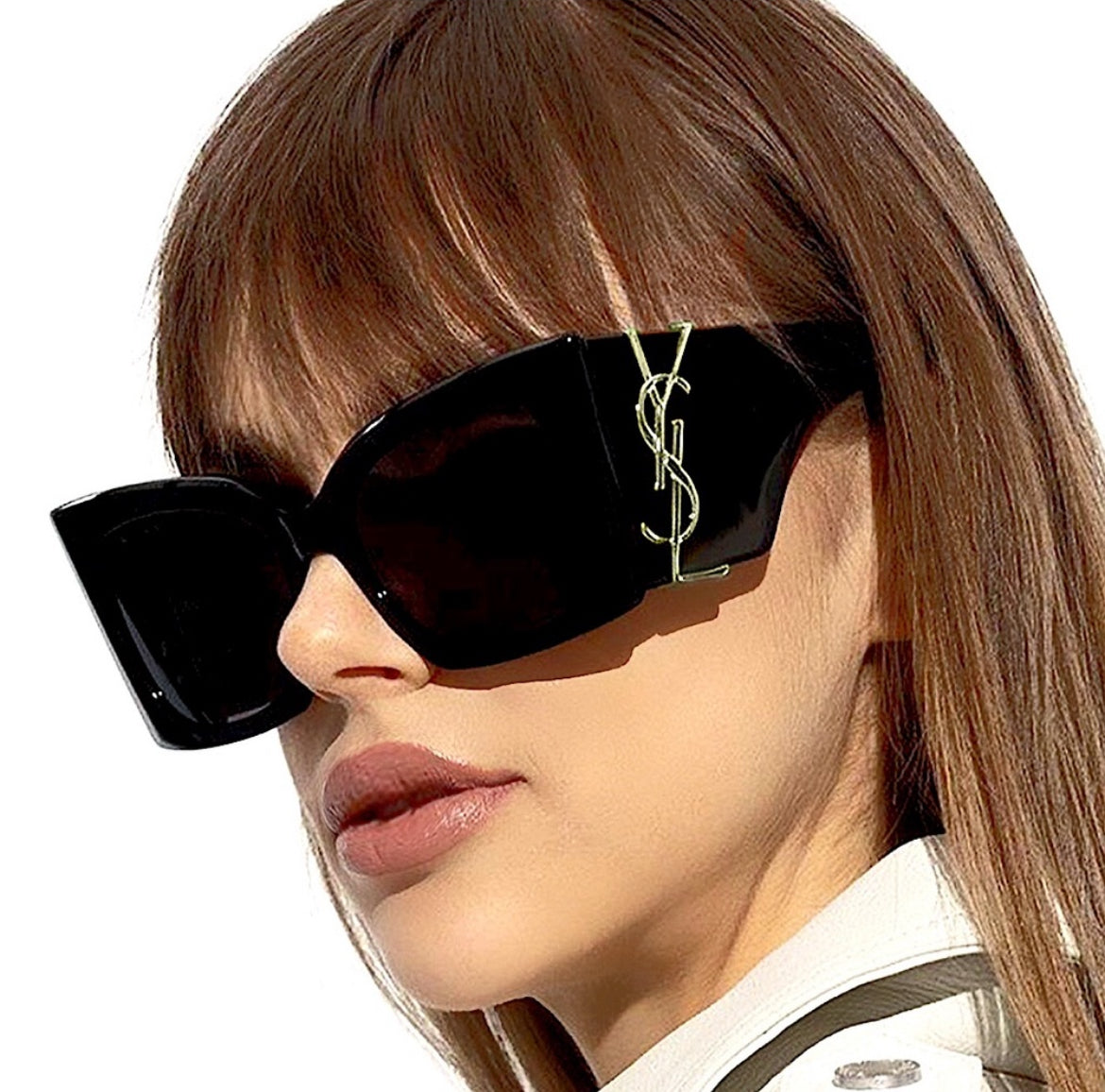 BLAZE Black Cat Eye Women's Sunglasses