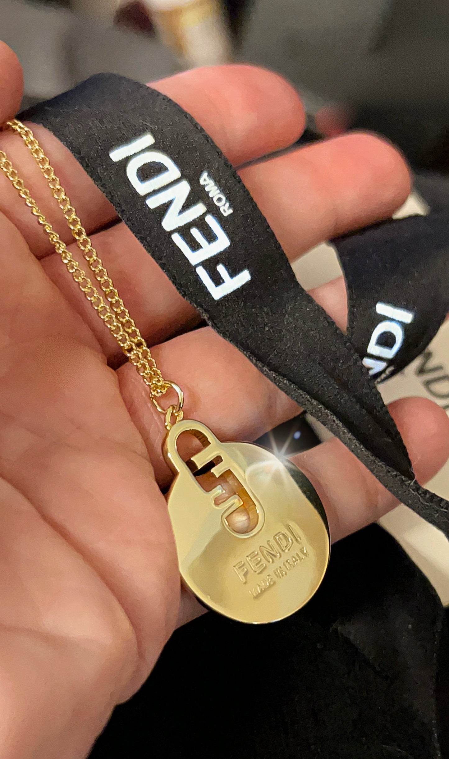 Gold Pendant Necklace