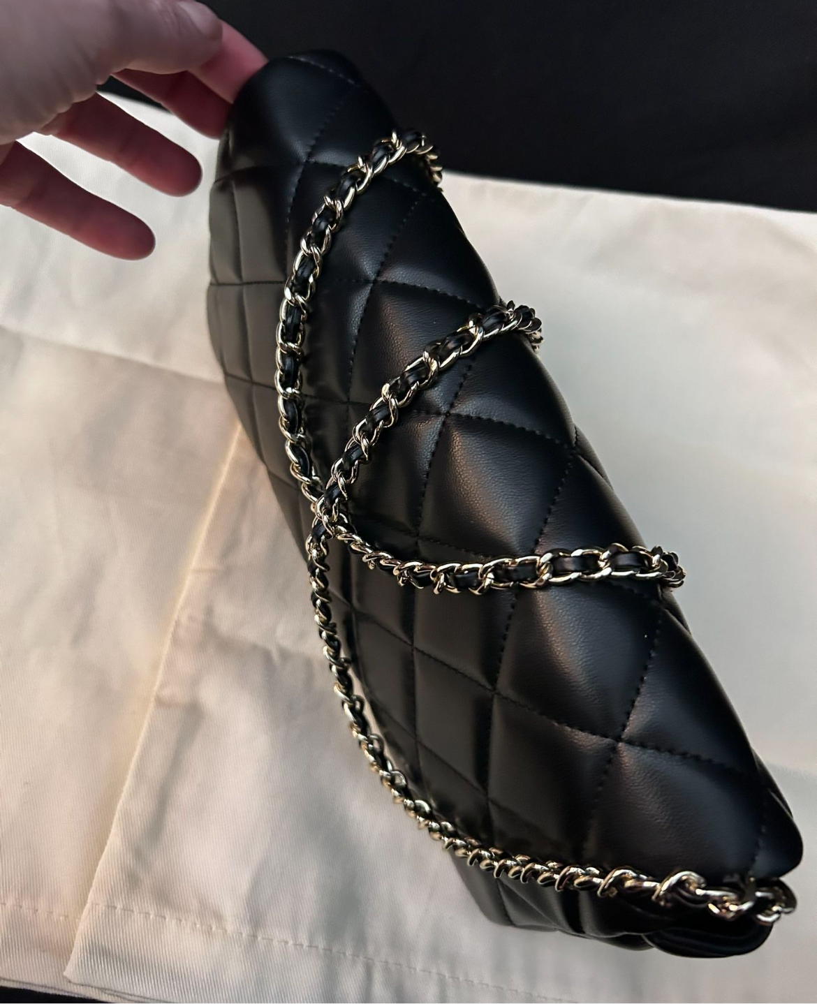 Limited Edition Quilted Leather CC Flap Clutch