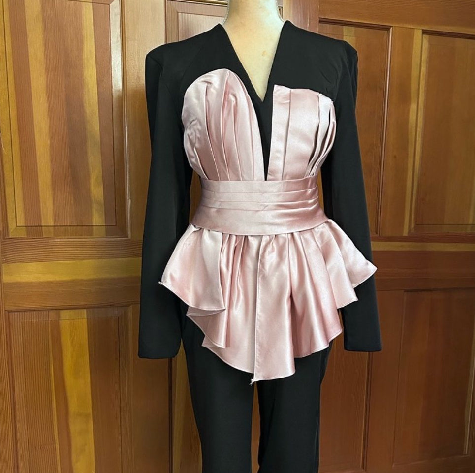 Couture Designer Suit Set.