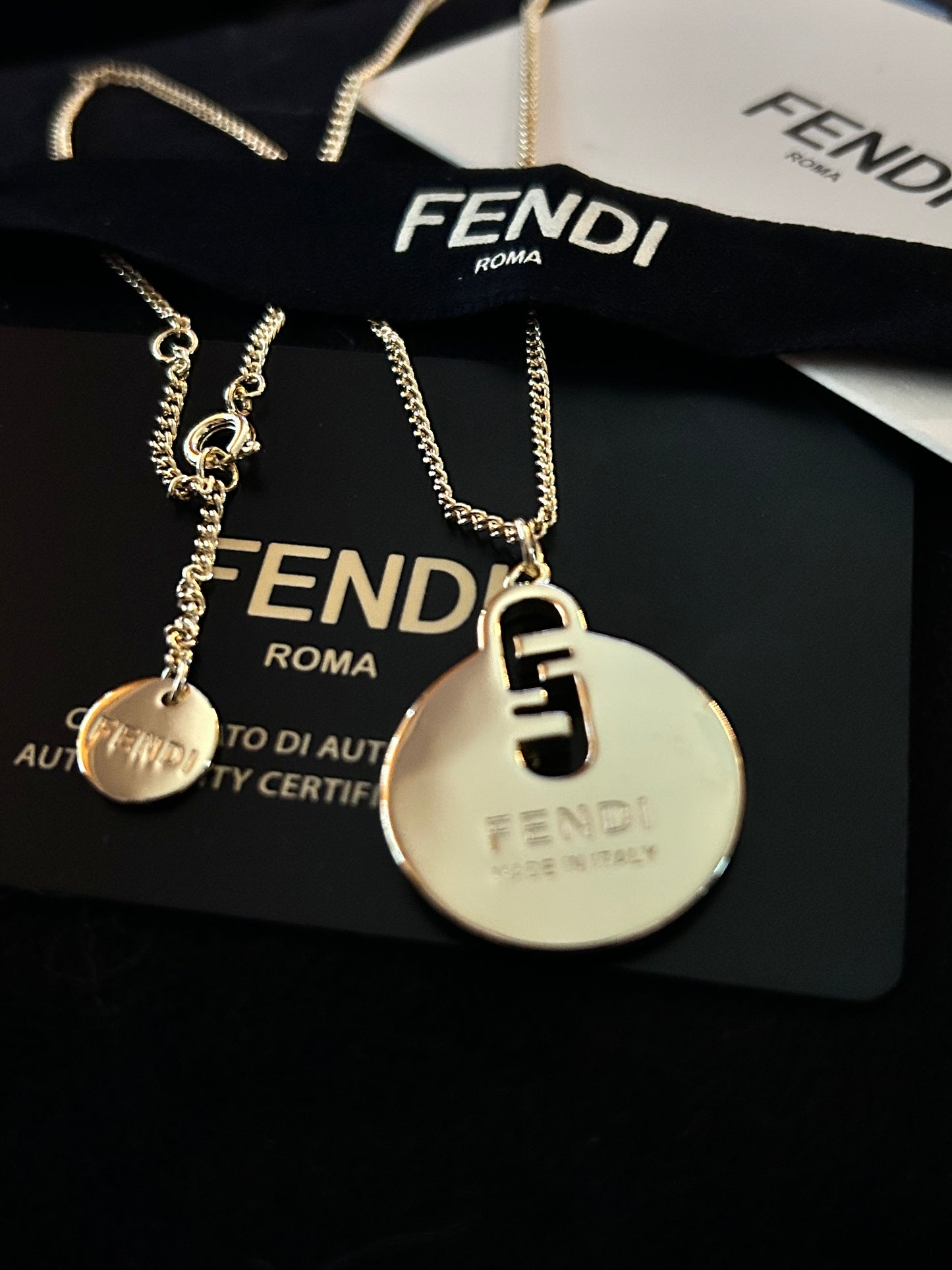 Gold Pendant Necklace