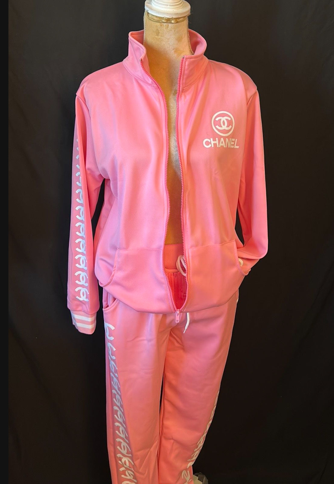 Babydoll Pink 2 Piece CC Tracksuit.