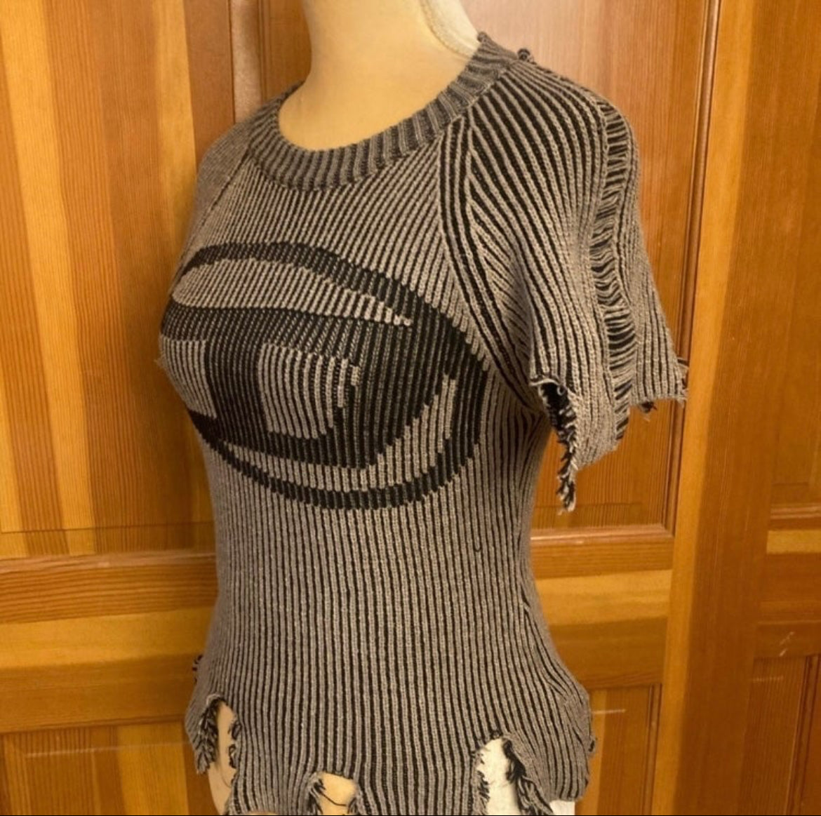 Women’s DIESEL Distressed Sweater