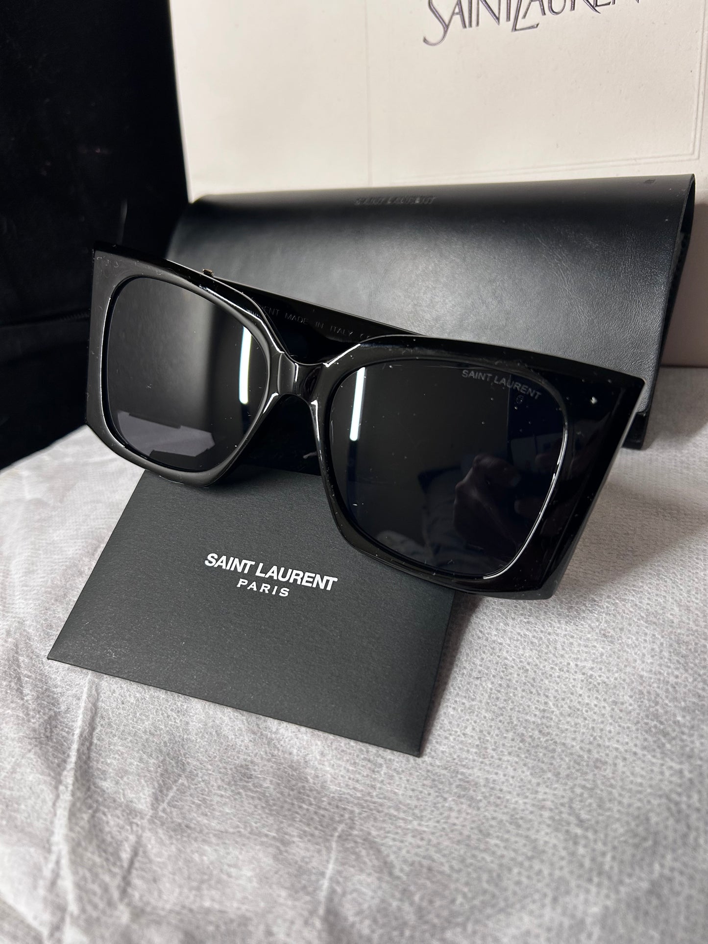 BLAZE Black Cat Eye Women's Sunglasses