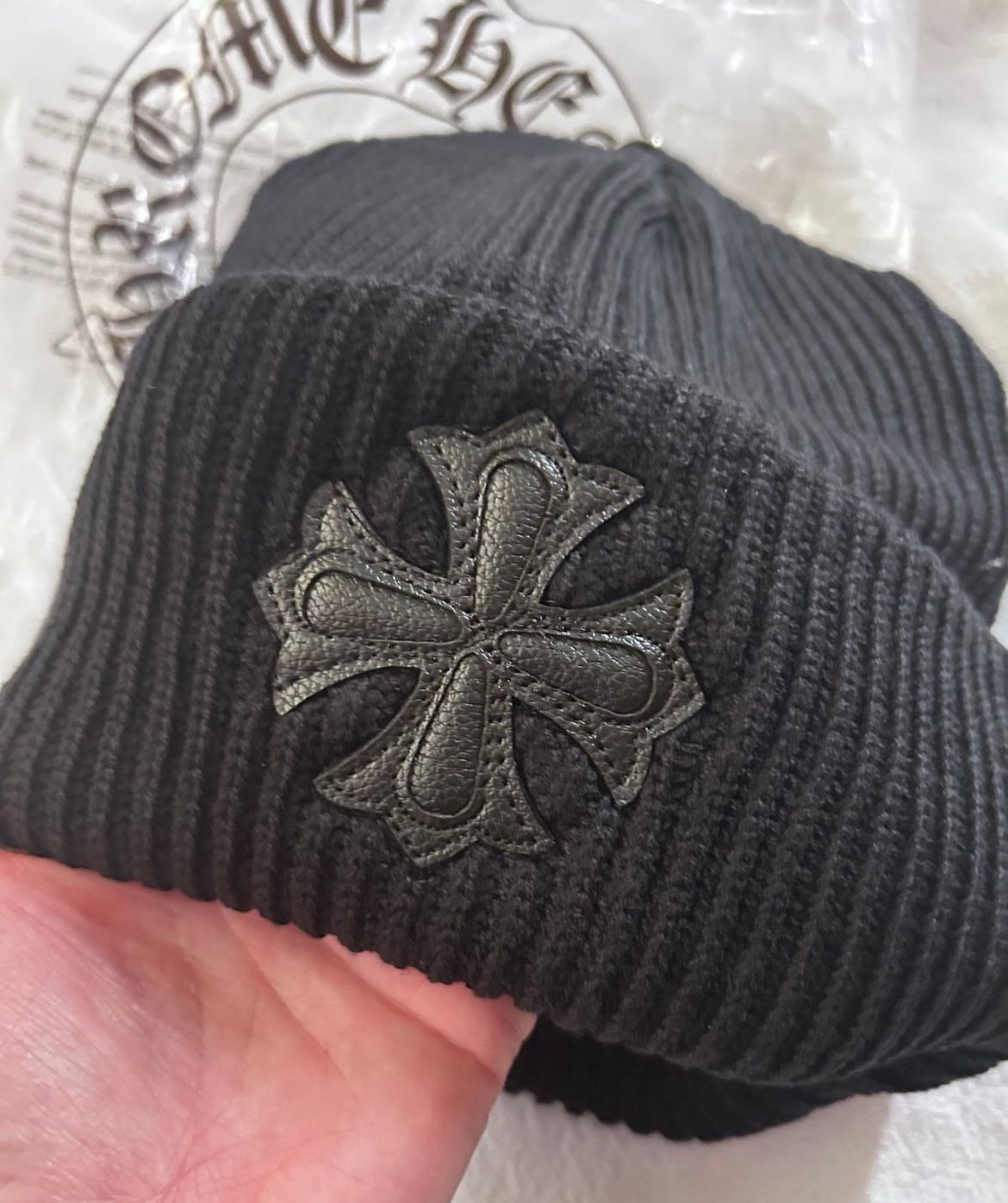 Unisex Chrome Hearts Winter Beanie.