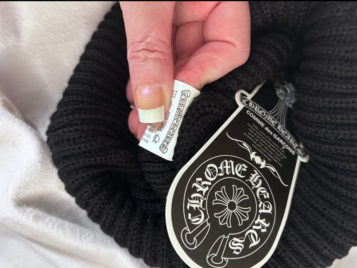 Unisex Chrome Hearts Winter Beanie.