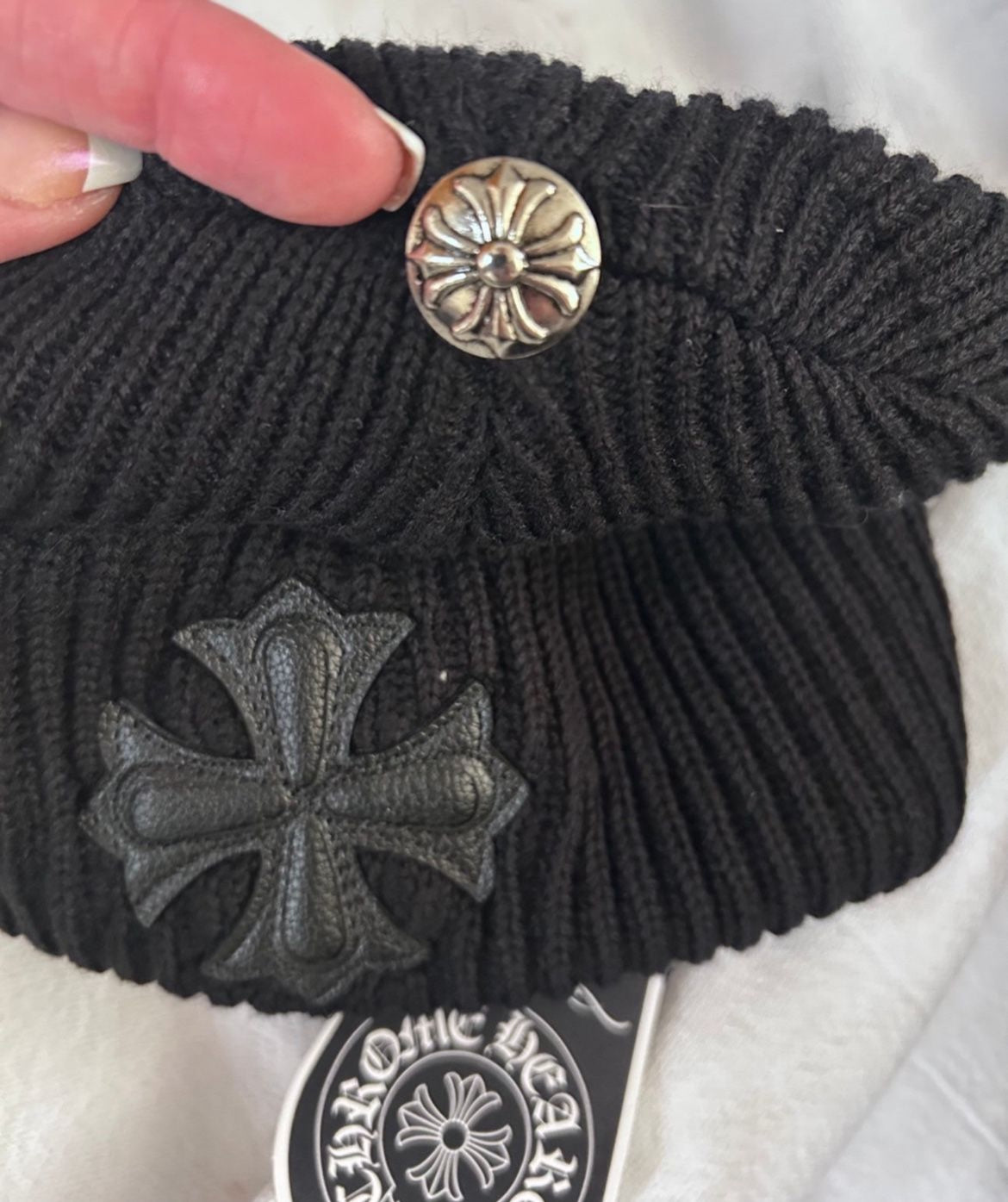 Unisex Chrome Hearts Winter Beanie.