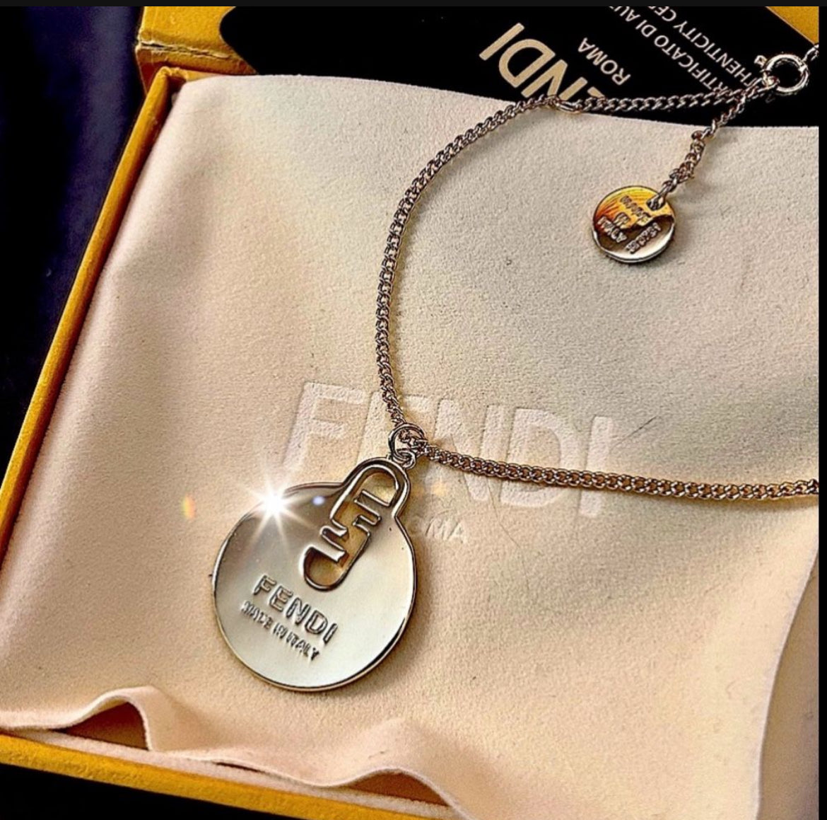 Gold Pendant Necklace