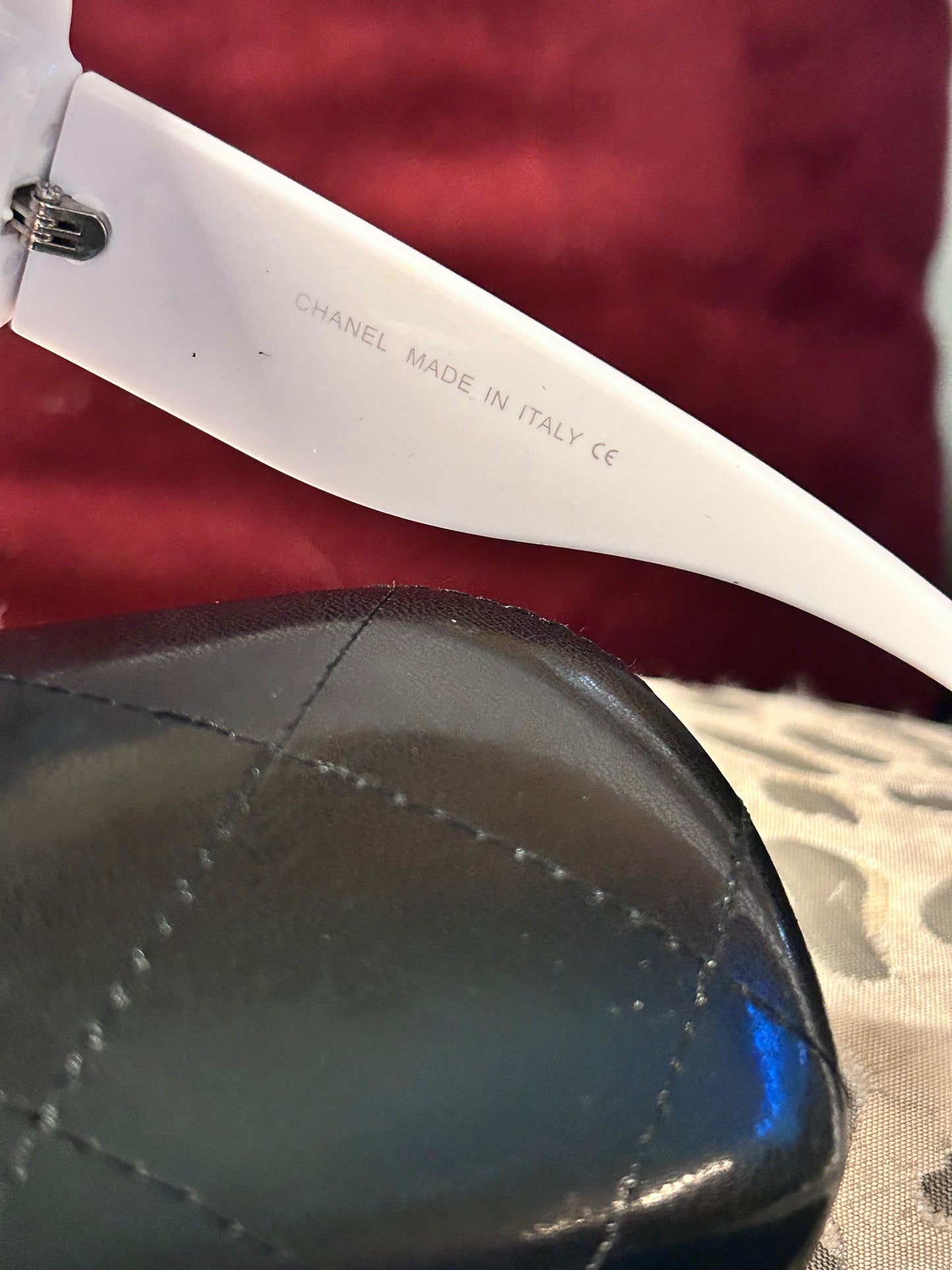 Black and White Cat Eye Sunglasses
