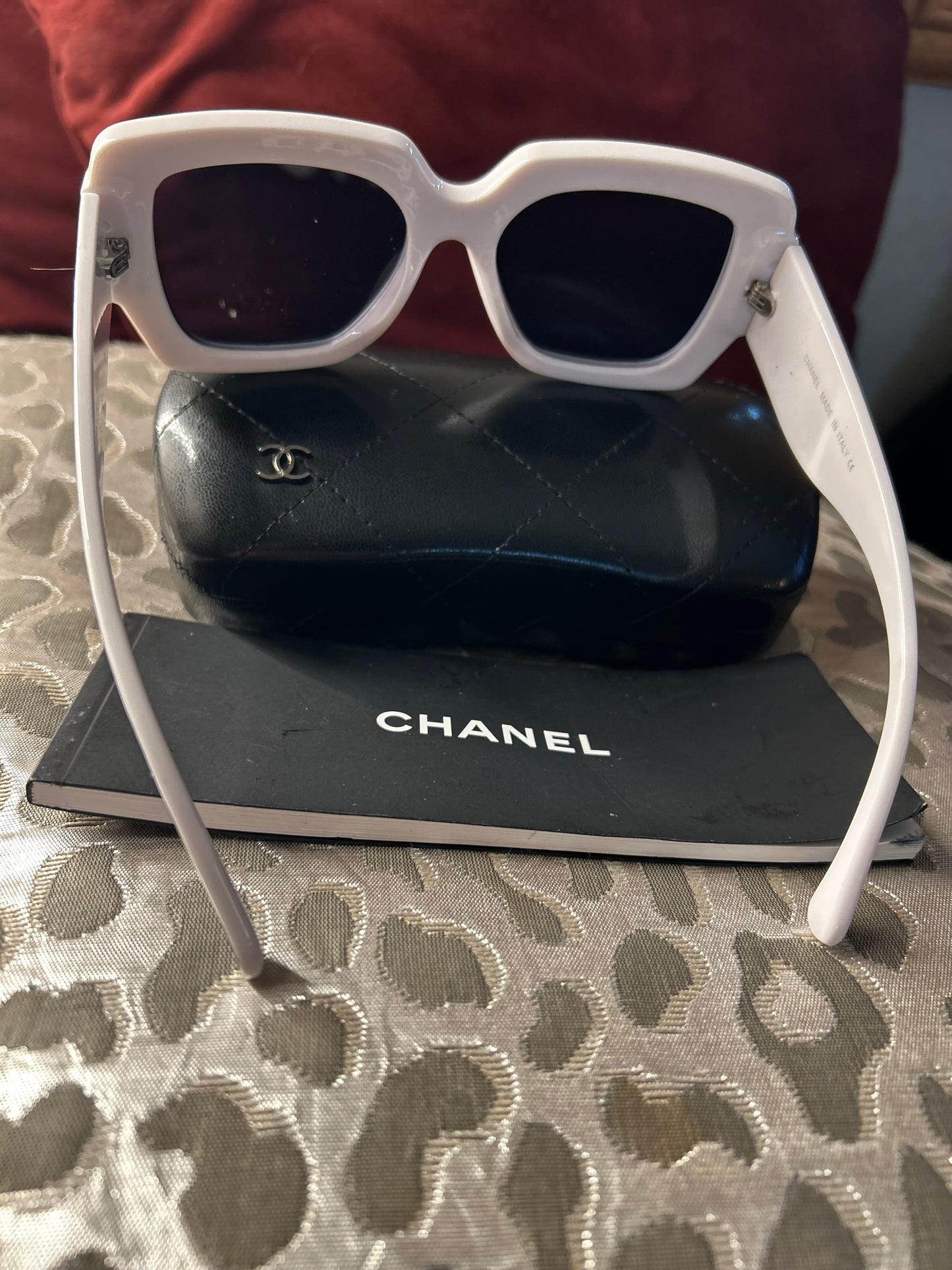 Black and White Cat Eye Sunglasses