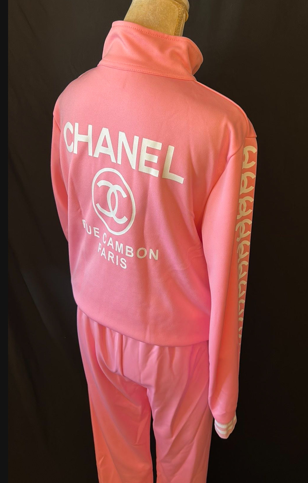 Babydoll Pink 2 Piece CC Tracksuit.
