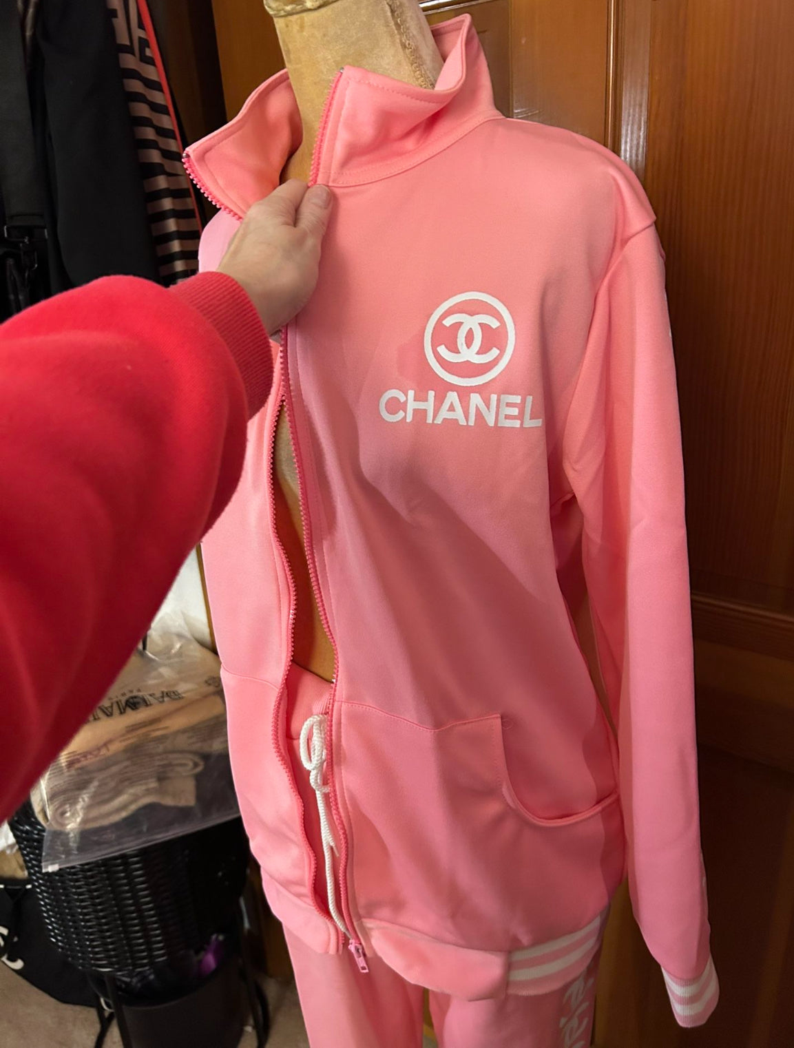 Babydoll Pink 2 Piece CC Tracksuit.