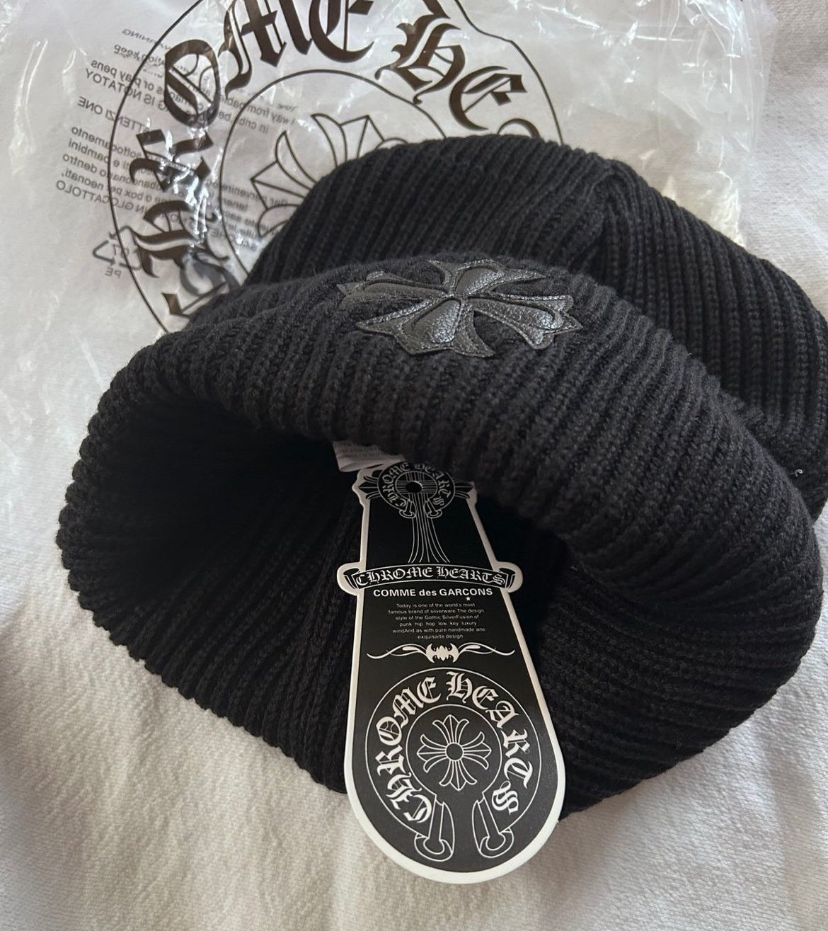 Unisex Chrome Hearts Winter Beanie.