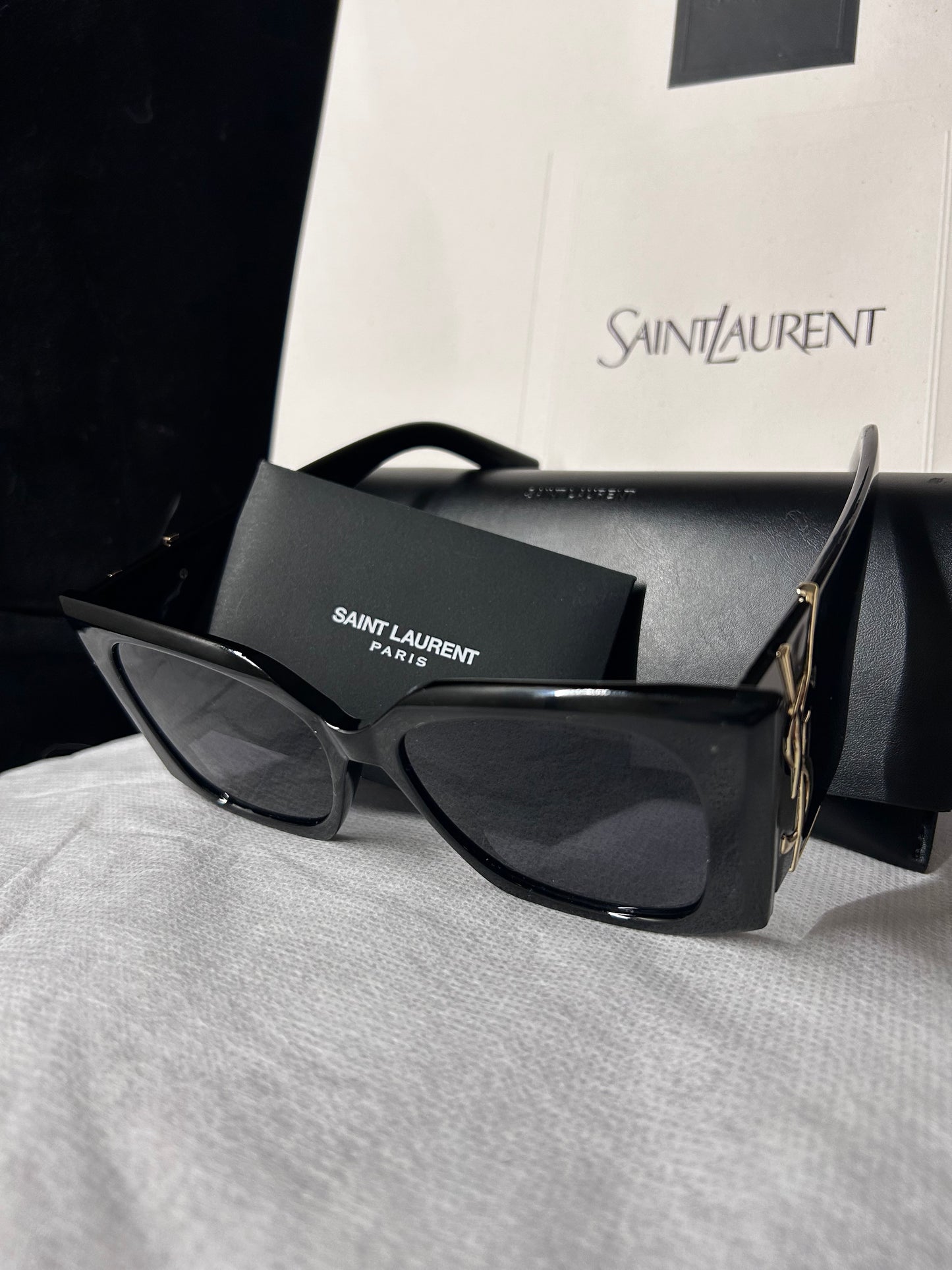 BLAZE Black Cat Eye Women's Sunglasses
