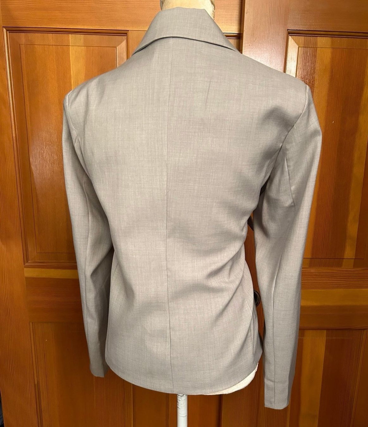 Gray Bowknot Designer Shirt.