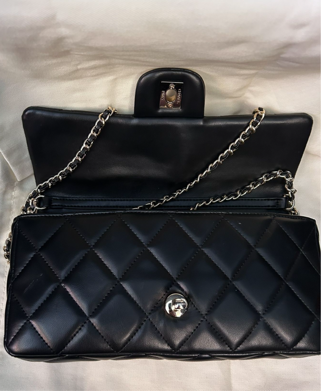 Limited Edition Quilted Leather CC Flap Clutch