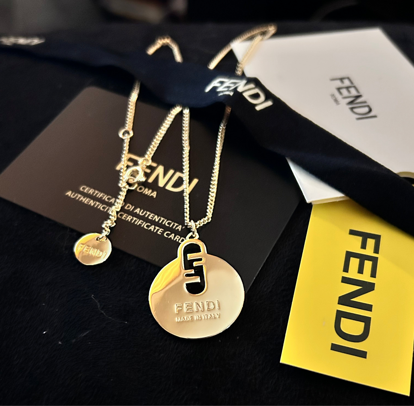 Gold Pendant Necklace