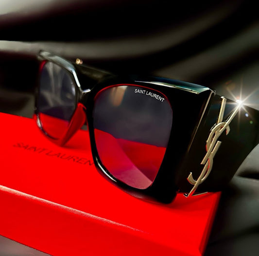 BLAZE Black Cat Eye Women's Sunglasses